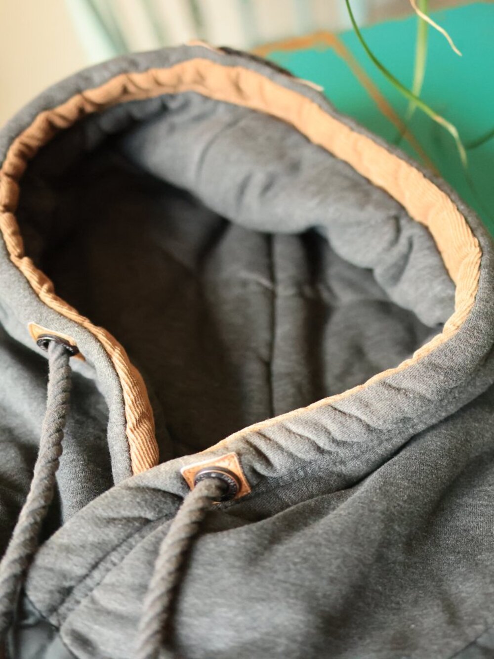 Very Rare Naketano Jacket Sz S Grey Asymetric Zip Like New - Picture 8 of 15